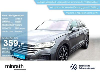 Gebraucht VW Touareg R-line 231 PS (169 kW) 2022 Grau SUV