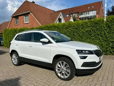 Gebraucht Skoda Karoq Style 150 PS (110 kW) 2020 Weiß SUV