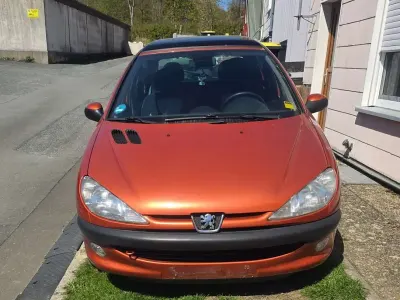 Usata Peugeot 206 75 CV (55 kW) 2000 Arancione Berlina