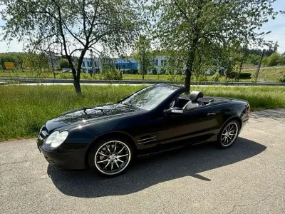 Gebraucht Mercedes SL500 306 PS (225 kW) 2004 Schwarz Cabrio