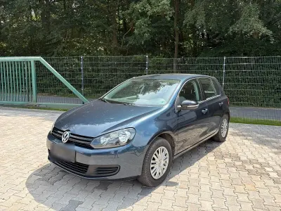 Gebraucht VW Golf V 2008 Blau Kleinwagen
