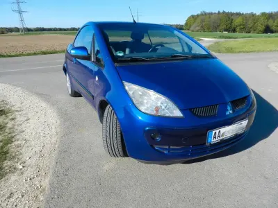 Gebraucht Mitsubishi Colt Invite 109 PS (80 kW) 2008 Blau Cabrio