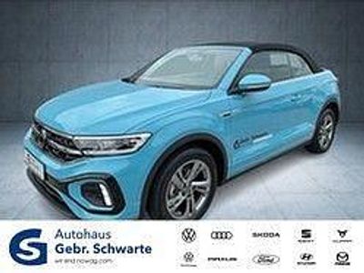 Gebraucht VW T-Roc Cabriolet R-line 150 PS (110 kW) 2025 Blau Cabrio
