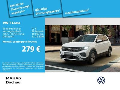 Weiß Gebraucht 2025 VW T-Cross Life SUV | 24.400 € (Guter Preis)