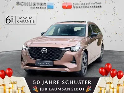 Ny Mazda CX-80 Homura-Line 254 HK (186 kW) 2025 Sølv SUV