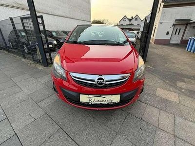 Gebraucht Opel Corsa Color Edition 101 PS (74 kW) 2013 Magma rot Kleinwagen