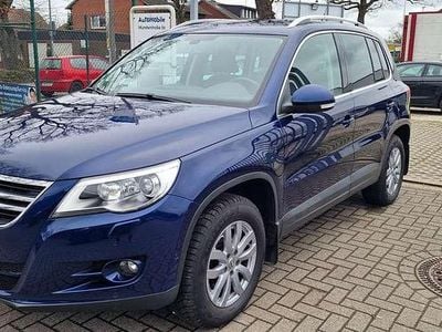 Gebraucht VW Tiguan Trendline 140 PS (102 kW) 2010 Blau met. SUV