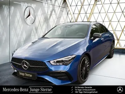 Gebraucht Mercedes CLA200 AMG 163 PS (119 kW) 2025 Blau Coupé