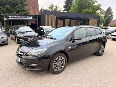 Gebraucht Opel Astra Edition 110 PS (80 kW) 2015 Schwarz Kombi