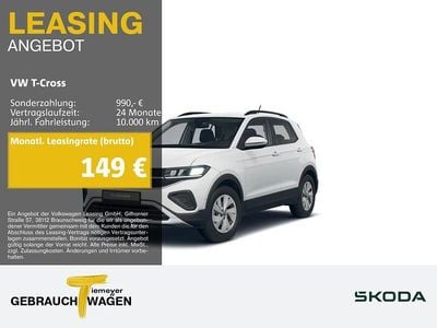 Weiß Gebraucht 2025 VW T-Cross Life SUV | 22.790 € (Guter Preis)