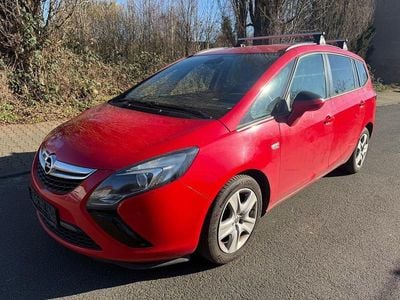 Gebraucht Opel Zafira Tourer Edition 120 PS (88 kW) 2015 Rot Van / Kleinbus