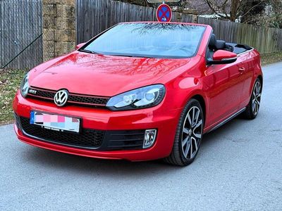 Rot Gebraucht 2015 VW Golf Cabriolet GTI Cabrio | 10.900 € (Guter Preis)
