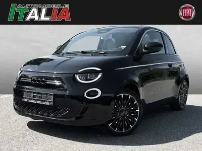 Gebraucht Fiat 500e La Prima 86 kW (118 PS) 2022 Schwarz Kleinwagen