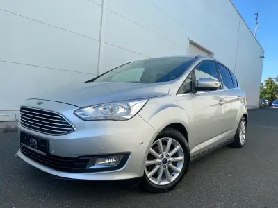 Gebraucht Ford C-MAX Titanium 125 PS (91 kW) 2015 Silber Van / Kleinbus