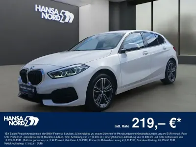 Gebraucht BMW 118 Sport Line 136 PS (100 kW) 2023 Weiß Kleinwagen