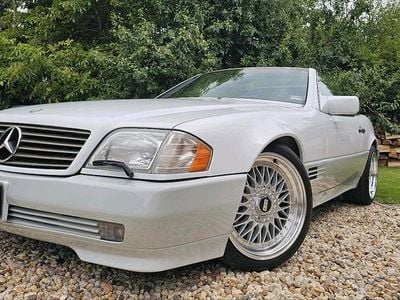 Gebraucht Mercedes SL500 326 PS (239 kW) 1991 Weiß Cabrio