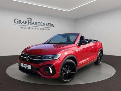 Second-hand VW T-Roc Cabriolet R-line 150 CP (110 kW) 2025 Roșu Cabrio