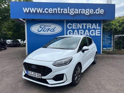 Gebraucht Ford Fiesta ST-Line 125 PS (91 kW) 2023 Weiß Kleinwagen