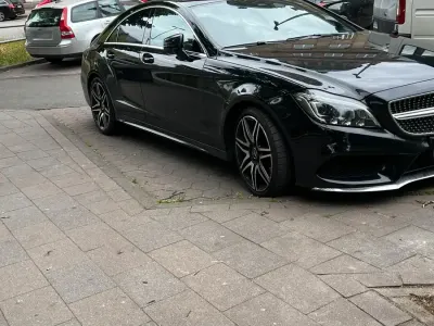 Brugt Mercedes CLS350 AMG line 258 HK (189 kW) 2014 Sort Coupe