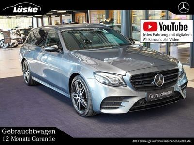 Gebraucht Mercedes E350 AMG line 258 PS (189 kW) 2017 Selenitgrau Kombi