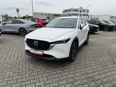 Gebraucht Mazda CX-5 Ad'Vantage 194 PS (142 kW) 2023 Weiß SUV