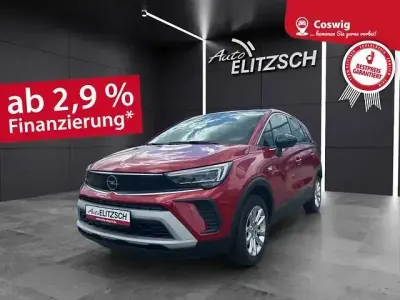 Gebraucht Opel Crossland X Elegance 131 PS (96 kW) 2021 Chili rot/kardio rot SUV