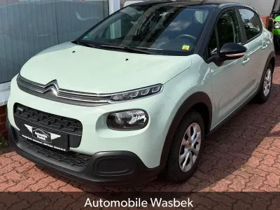 Gebraucht Citroën C3 Feel 110 PS (80 kW) 2017 Grün Kleinwagen