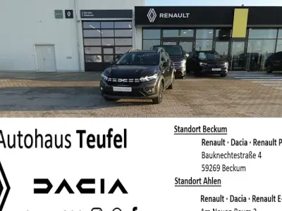 Ny Dacia Sandero Expression 122 HK (89 kW) 2025 Sort Hatchback