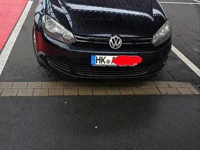 Gebraucht VW Golf VI 80 PS (58 kW) 2009 Schwarz Kleinwagen