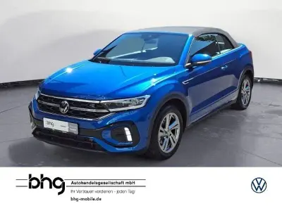 Brugt VW T-Roc Cabriolet R-line 150 HK (110 kW) 2025 Blå Cabriolet