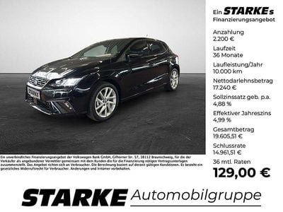 Gebraucht Seat Ibiza FR 116 PS (85 kW) 2025 Schwarz Kleinwagen