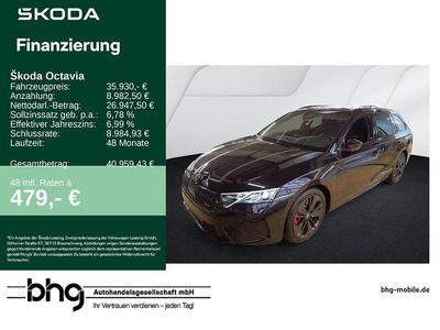 Schwarz Gebraucht 2025 Skoda Octavia RS Kombi | 35.930 € (Fairer Preis)