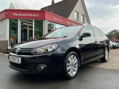 Gebraucht VW Golf VI Style 105 PS (77 kW) 2012 Blau Kombi