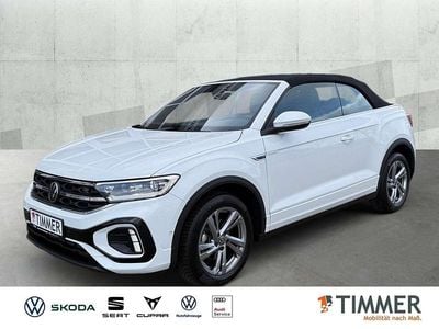 Brugt VW T-Roc Cabriolet R-line 150 HK (110 kW) 2025 Hvid Cabriolet