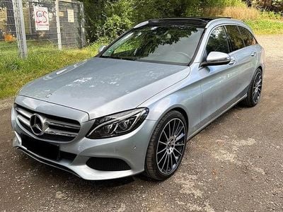 Usata Mercedes C250 204 CV (150 kW) 2017 Blu Station wagon