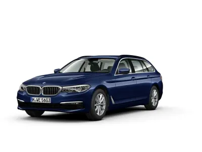 Gebraucht BMW 520 190 PS (139 kW) 2019 Mediterranblau metallic Kombi