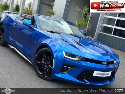Gebraucht Chevrolet Camaro 453 PS (333 kW) 2018 Blau Cabrio