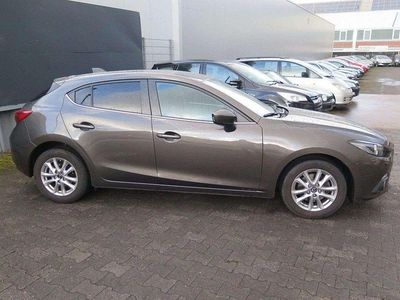 Gebraucht Mazda 3 Center-Line 120 PS (88 kW) 2015 Grau obsidiangrau metallic metallic Limousine