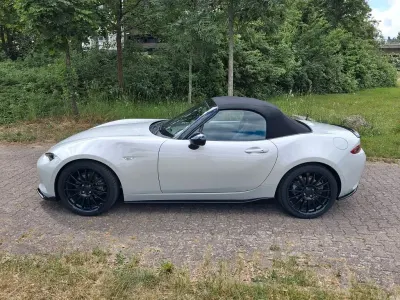 Gebraucht Mazda MX5 Sports-Line 160 PS (117 kW) 2016 Weiß Cabrio