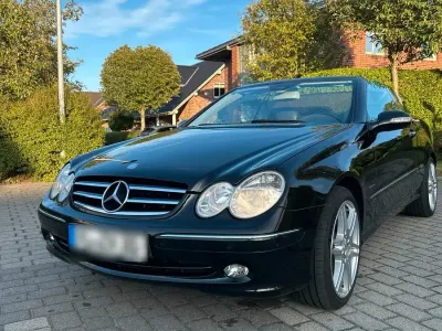 Gebraucht Mercedes CLK200 164 PS (120 kW) 2005 Schwarz Cabrio