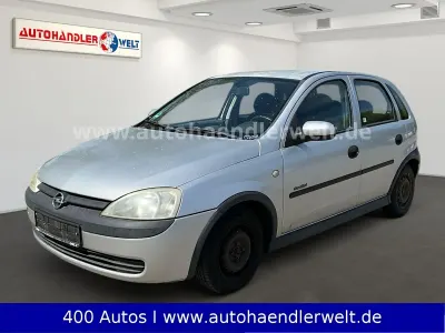 Gebraucht Opel Corsa 75 PS (55 kW) 2001 Grau Kleinwagen