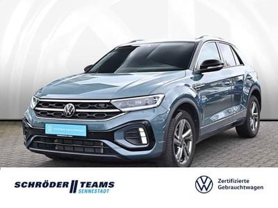Begagnad VW T-Roc R-line 110 HK (80 kW) 2023 Blå SUV