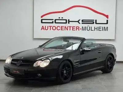 Gebraucht Mercedes SL55 AMG AMG 500 PS (367 kW) 2004 Schwarz Cabrio