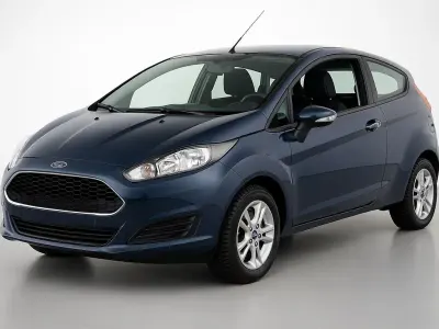 Gebraucht Ford Fiesta Trend 60 PS (44 kW) 2016 Blau Kleinwagen