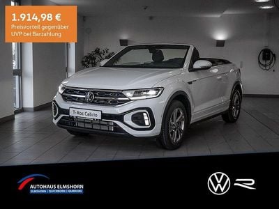 Neu VW T-Roc Cabriolet R-line 150 PS (110 kW) 2025 Weiß Cabrio