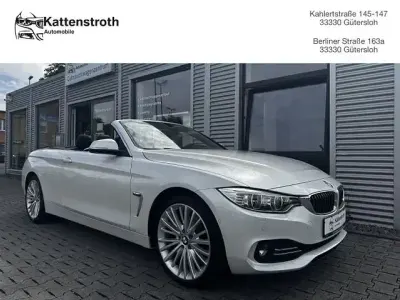 Gebraucht BMW 430 Cabriolet Luxury Line 252 PS (185 kW) 2017 Weiß Cabrio