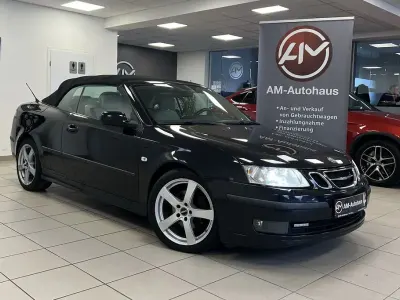 Usata Saab 9-3 Cabriolet Vector 175 CV (128 kW) 2007 Nero Cabrio