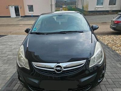 Gebraucht Opel Corsa 83 PS (61 kW) 2011 Schwarz Kleinwagen