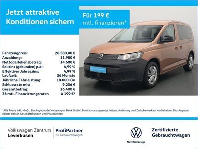 Gebraucht VW Caddy 114 PS (83 kW) 2023 Copper bronze Van / Kleinbus