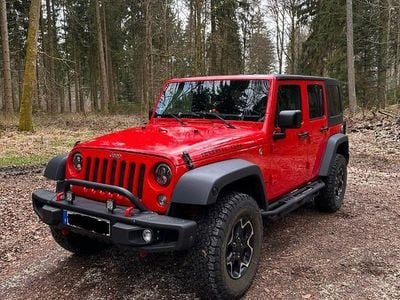 Second-hand Jeep Wrangler Rubicon 284 CP (208 kW) 2018 Roșu SUV